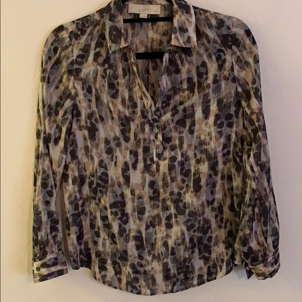 Long sleeve blouse